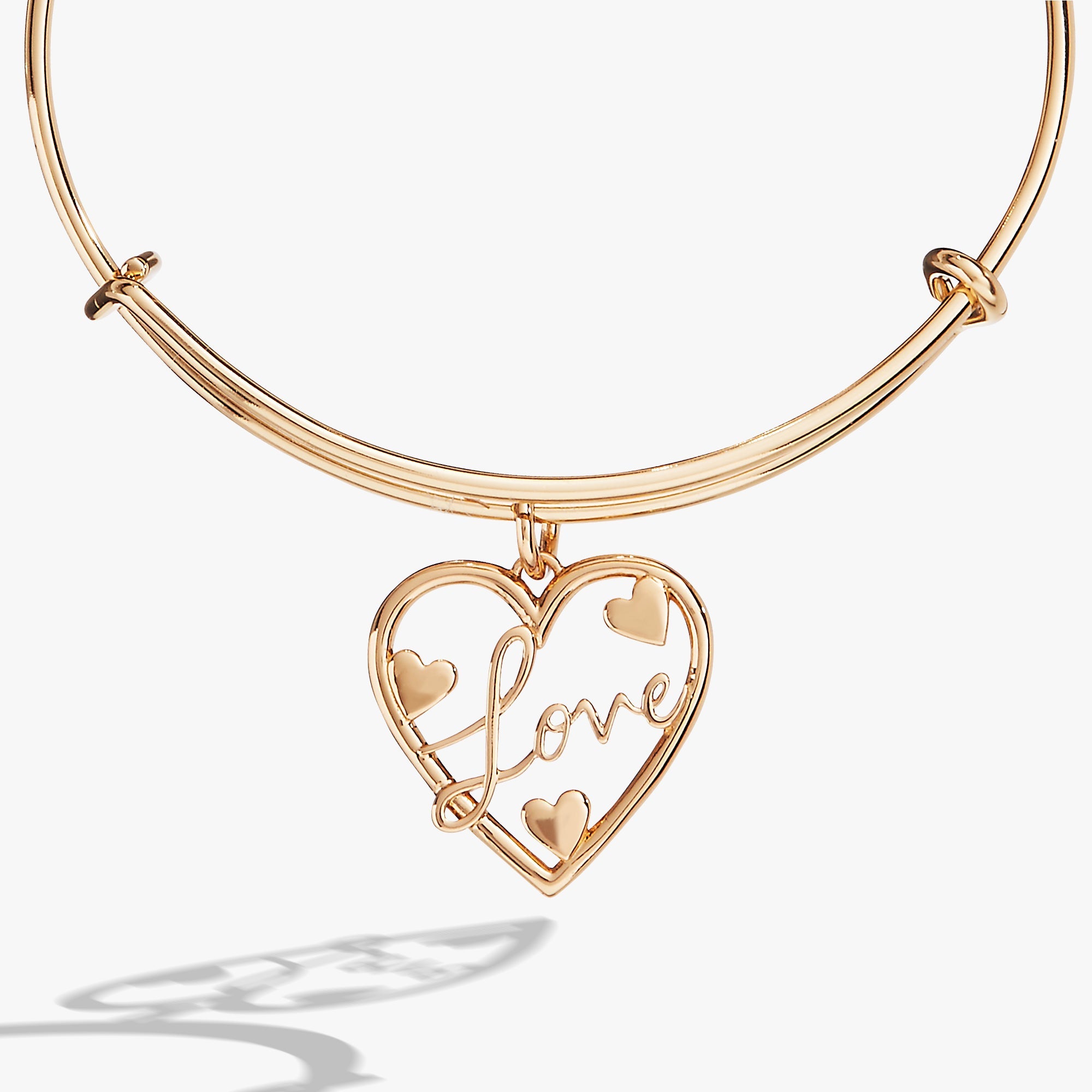 Love Script Bangle, Bracelets, $ 24.00, A Moment Of Now™
