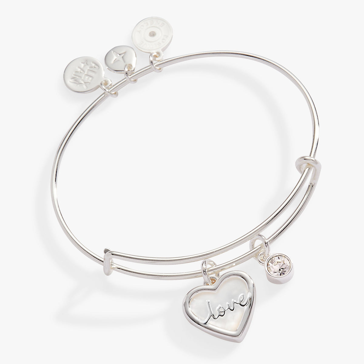 Love Mother of Pearl Bangle, Bracelets, $ 34.00, A Moment Of Now™