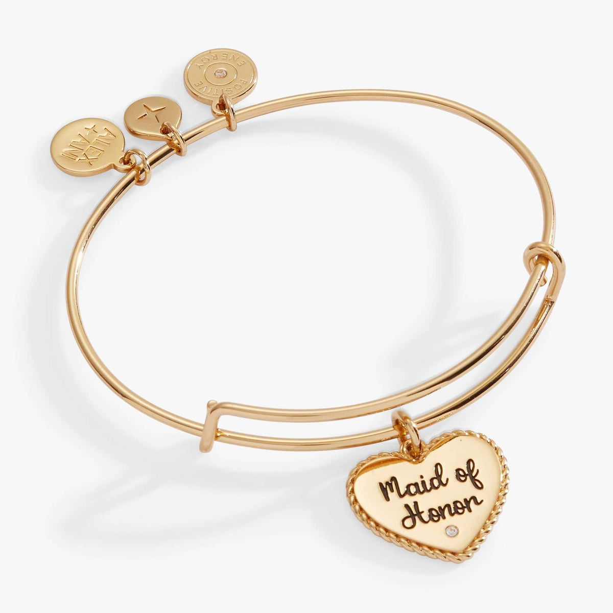 Maid of Honor Heart Bangle, Bracelets, $ 24.00, A Moment Of Now™