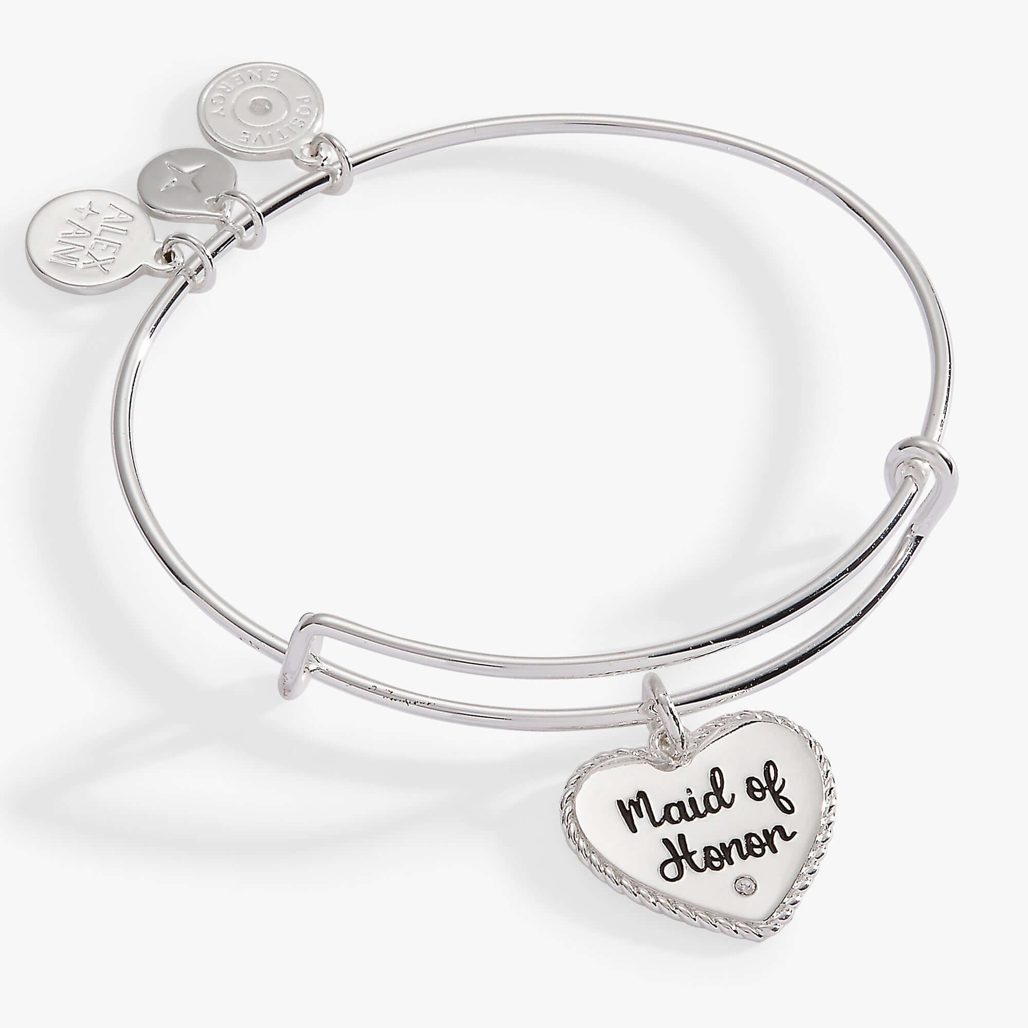 Maid of Honor Heart Bangle, Bracelets, $ 24.00, A Moment Of Now™