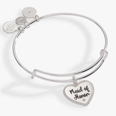 Maid of Honor Heart Bangle, Bracelets, $ 24.00, A Moment Of Now™