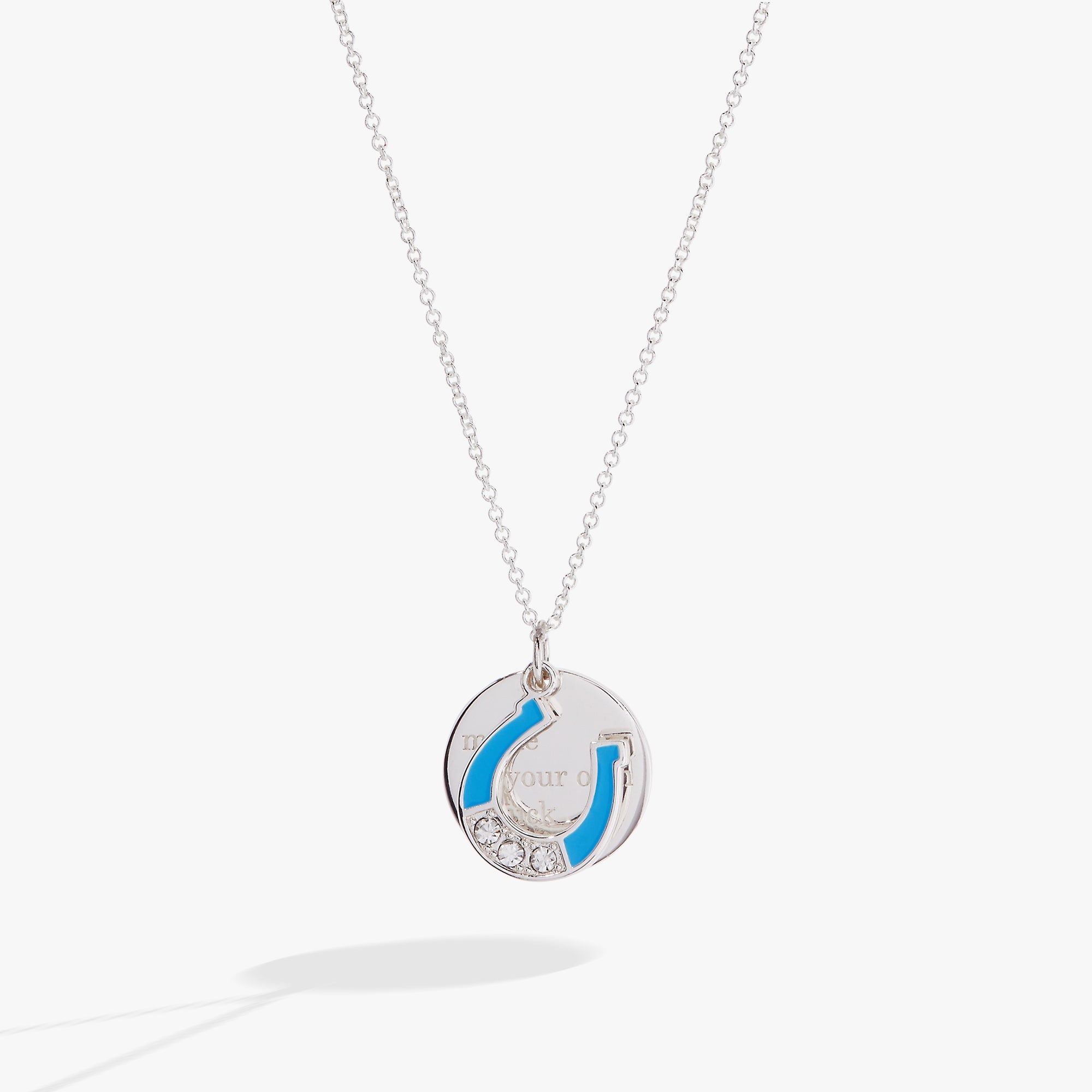“Make Your Own Luck” Duo Charm Pendant Necklace, Necklaces, $ 29.90, A Moment Of Now™