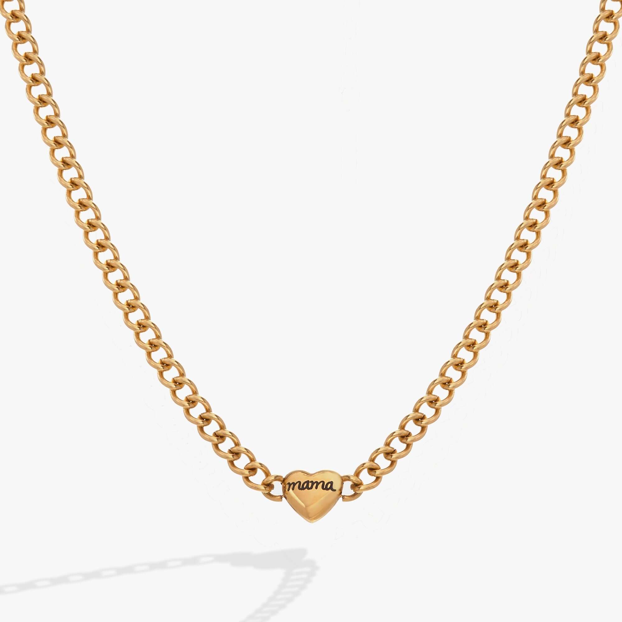 Mama Curb Chain Necklace, Necklaces, $ 48.00, A Moment Of Now™