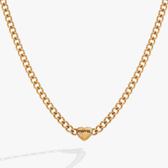 Mama Curb Chain Necklace, Necklaces, $ 48.00, A Moment Of Now™