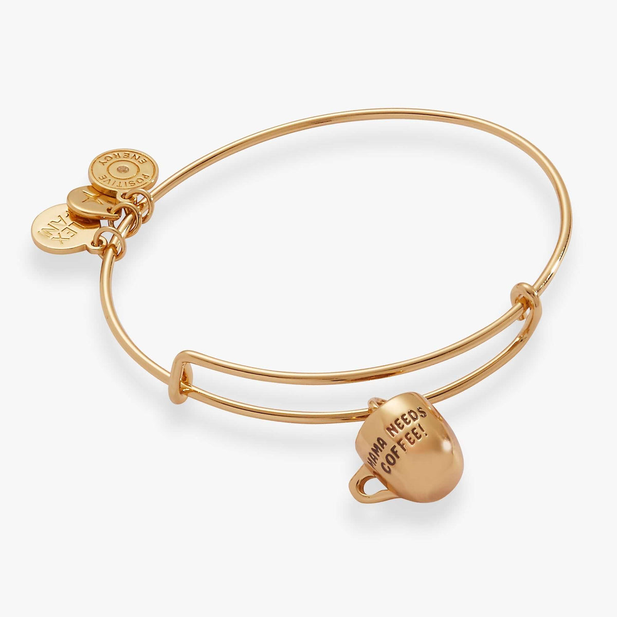 'Mama Needs Coffee' Mug Charm Bangle, Bracelets, $ 34.00, A Moment Of Now™