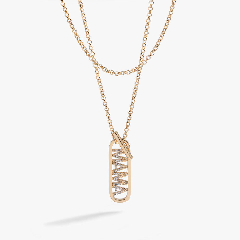Mama Toggle Pendant Necklace, Necklaces, $ 48.00, A Moment Of Now™