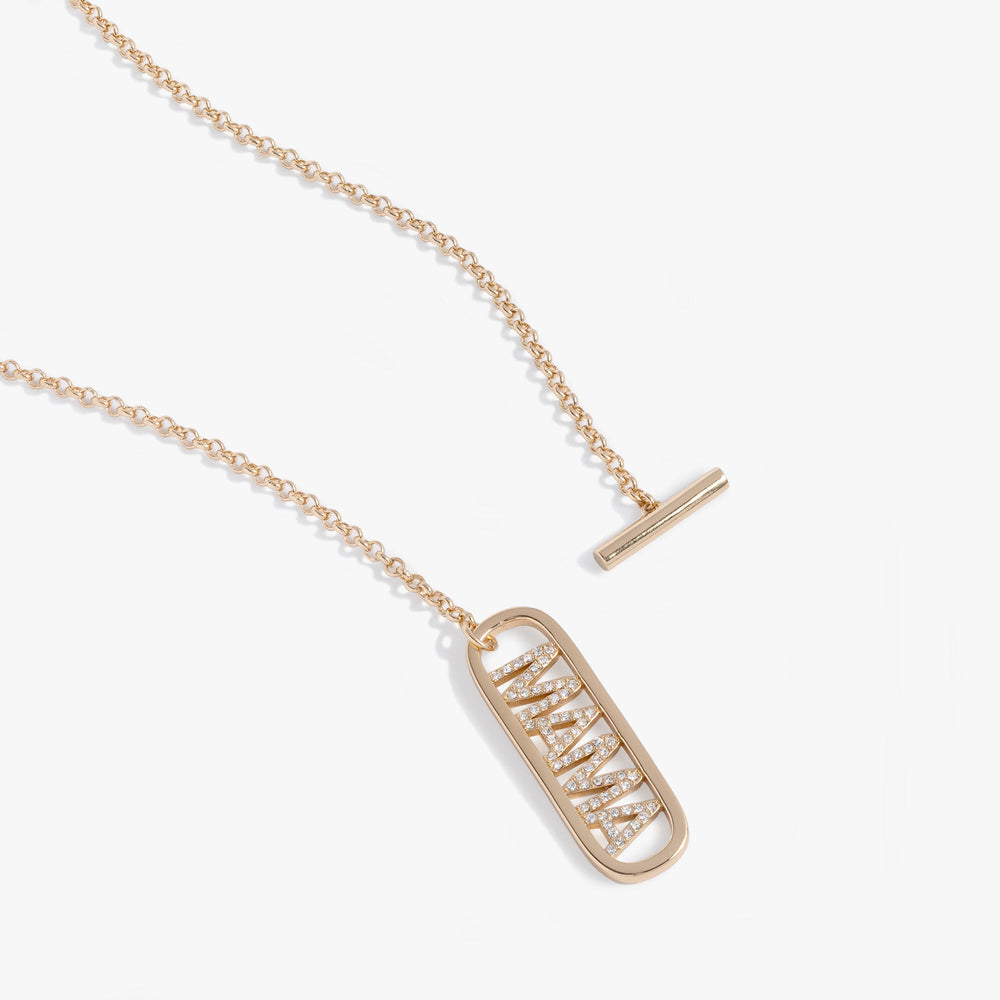 Mama Toggle Pendant Necklace, Necklaces, $ 48.00, A Moment Of Now™