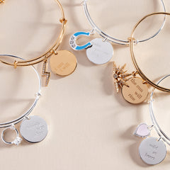 “I Can, I Will” Duo Charm Bangle, Bracelets, $ 34.00, A Moment Of Now™