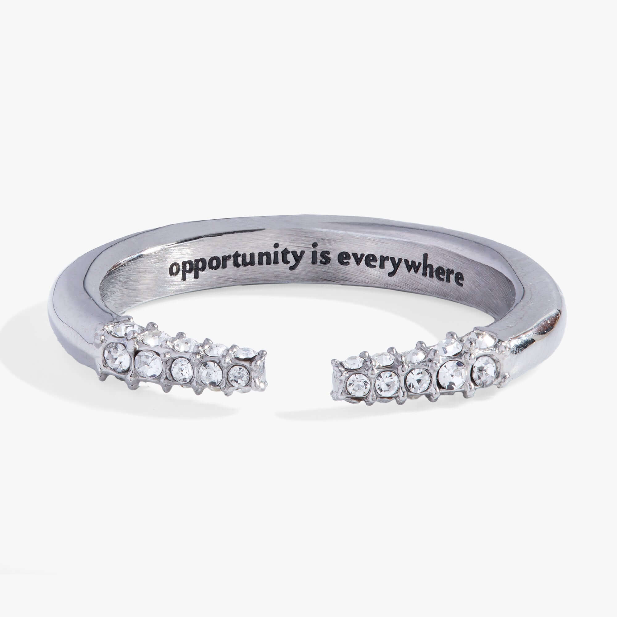 “Opportunity is Everywhere” Open Tusk Ring, Rings, $ 21.90, A Moment Of Now™