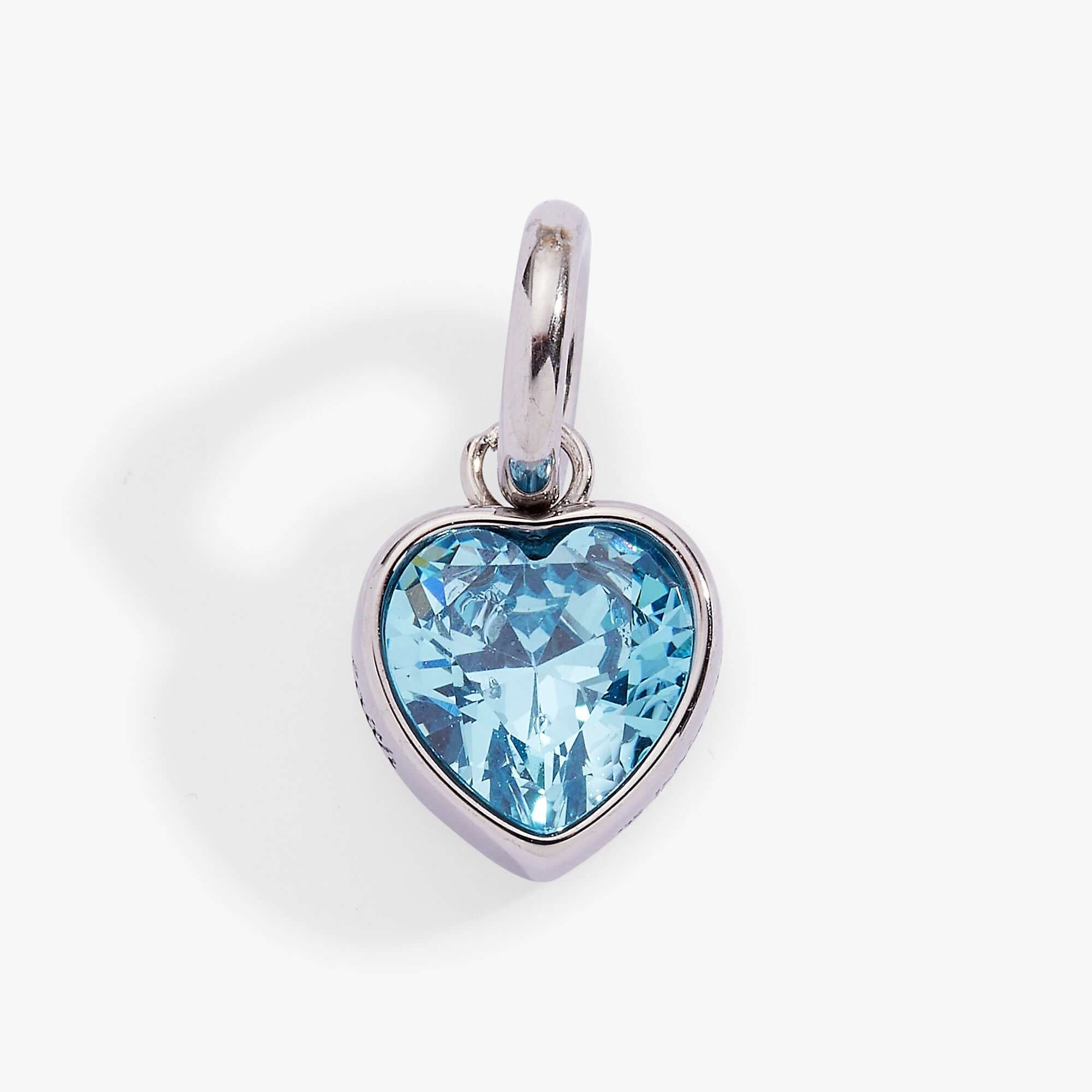 March 'Faith' Heart Birthstone Charm, Charms & Pendants, $ 16.00, A Moment Of Now™