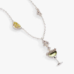 Feelin' Salty Margarita Necklace, Necklaces, $ 48.00, A Moment Of Now™