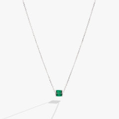 May Birthstone Precious Pendant Necklace, Necklaces, $ 88.00, A Moment Of Now™