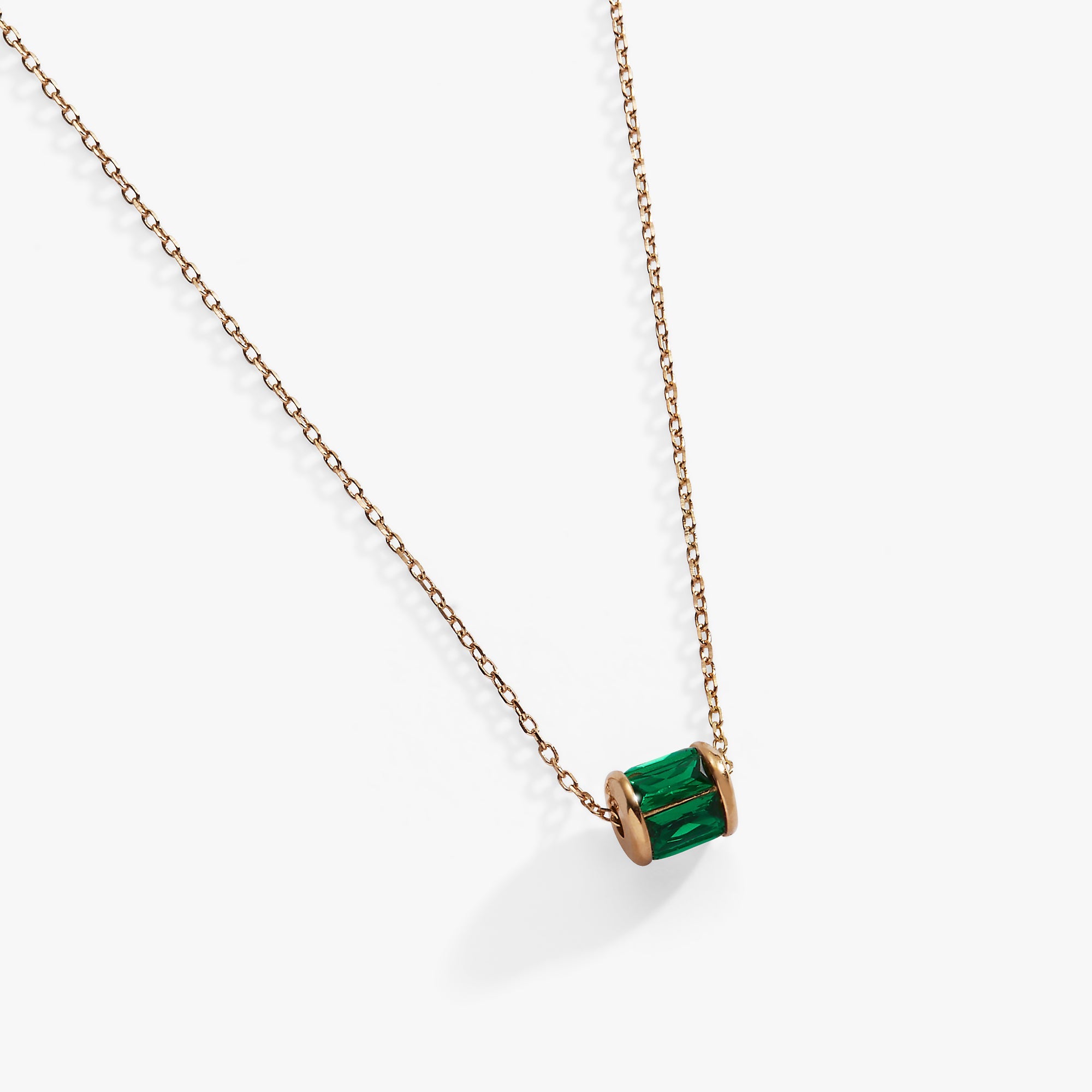 May Birthstone Precious Pendant Necklace, Necklaces, $ 88.00, A Moment Of Now™
