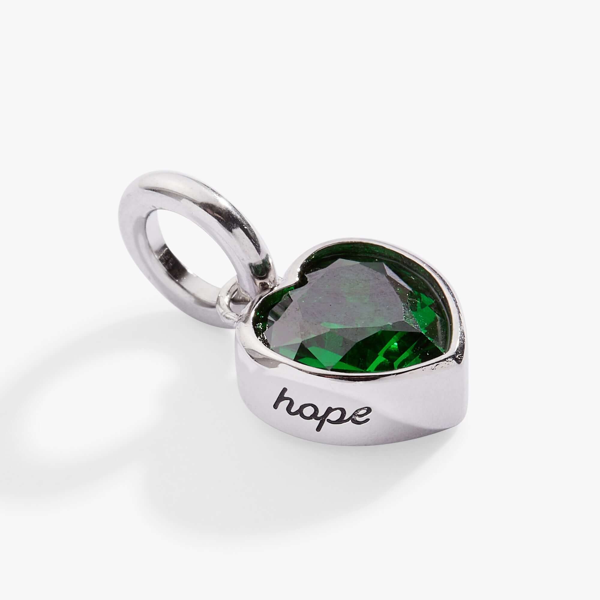 May 'Hope' Heart Birthstone Charm, Charms & Pendants, $ 16.00, A Moment Of Now™
