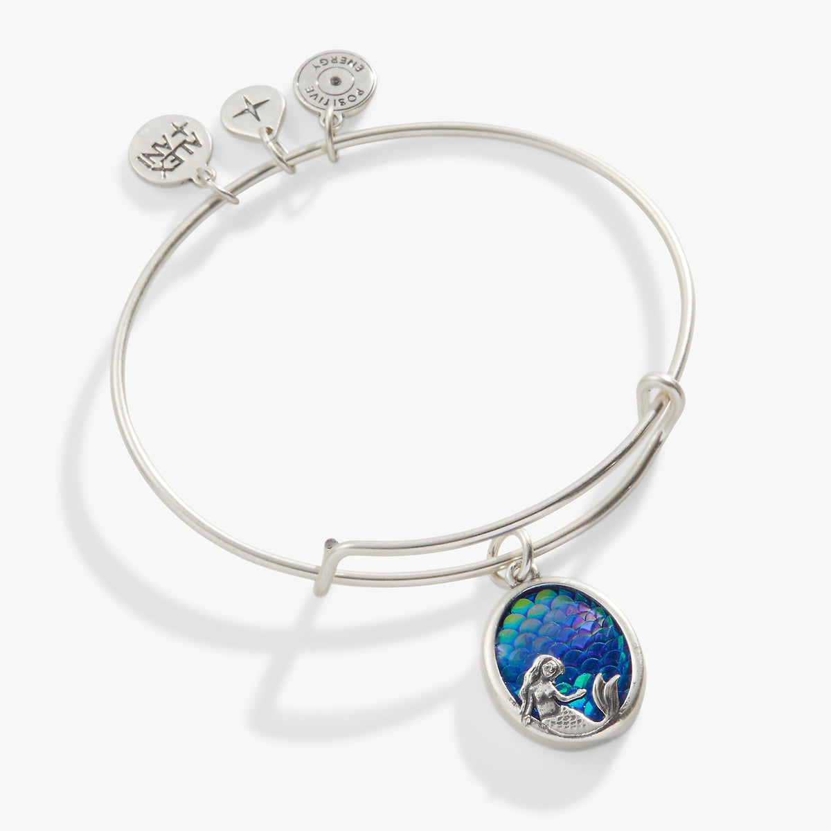Iridescent Mermaid Charm Bangle, Bracelets, $ 21.90, A Moment Of Now™