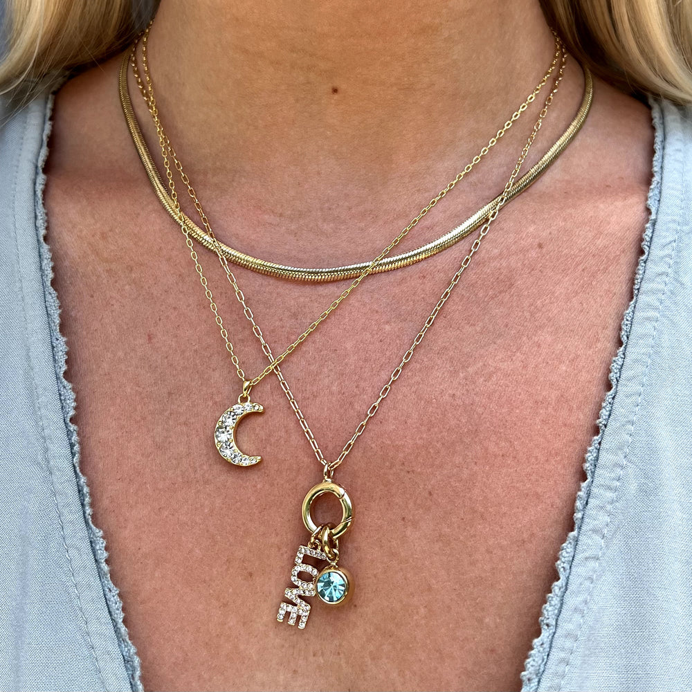 March Birthstone Interchangeable Charm, Charms & Pendants, $ 7.90, A Moment Of Now™