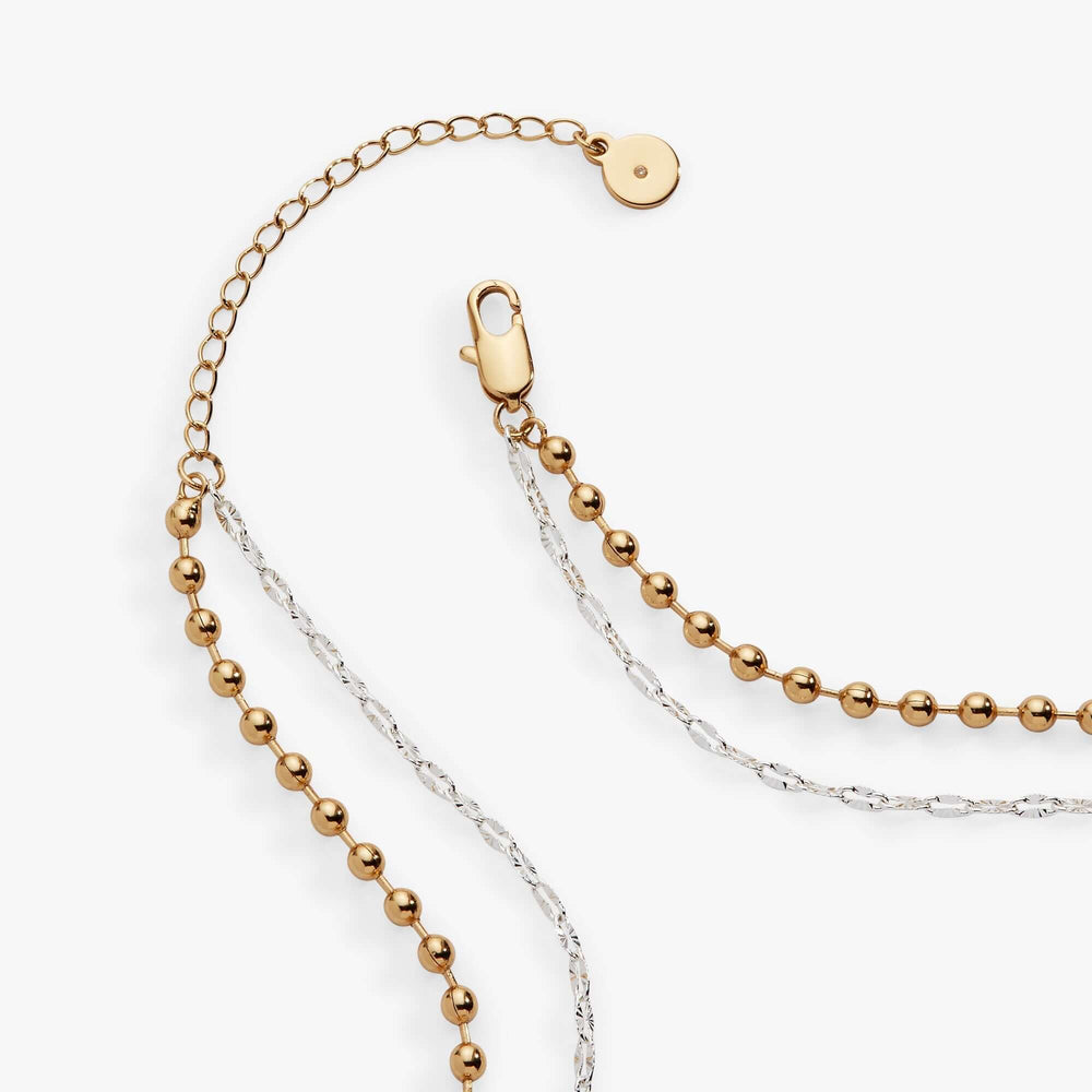 Moon Magic 2 Row Charm Necklace, Necklaces, $ 68.00, A Moment Of Now™