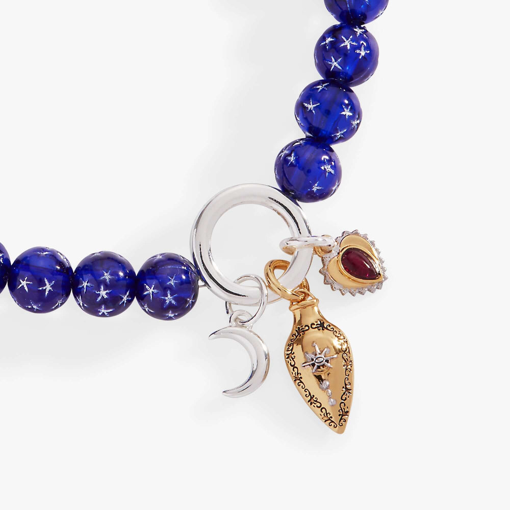 Moon Magic Beaded Charm Bolo Bracelet, Bracelets, $ 18.90, A Moment Of Now™