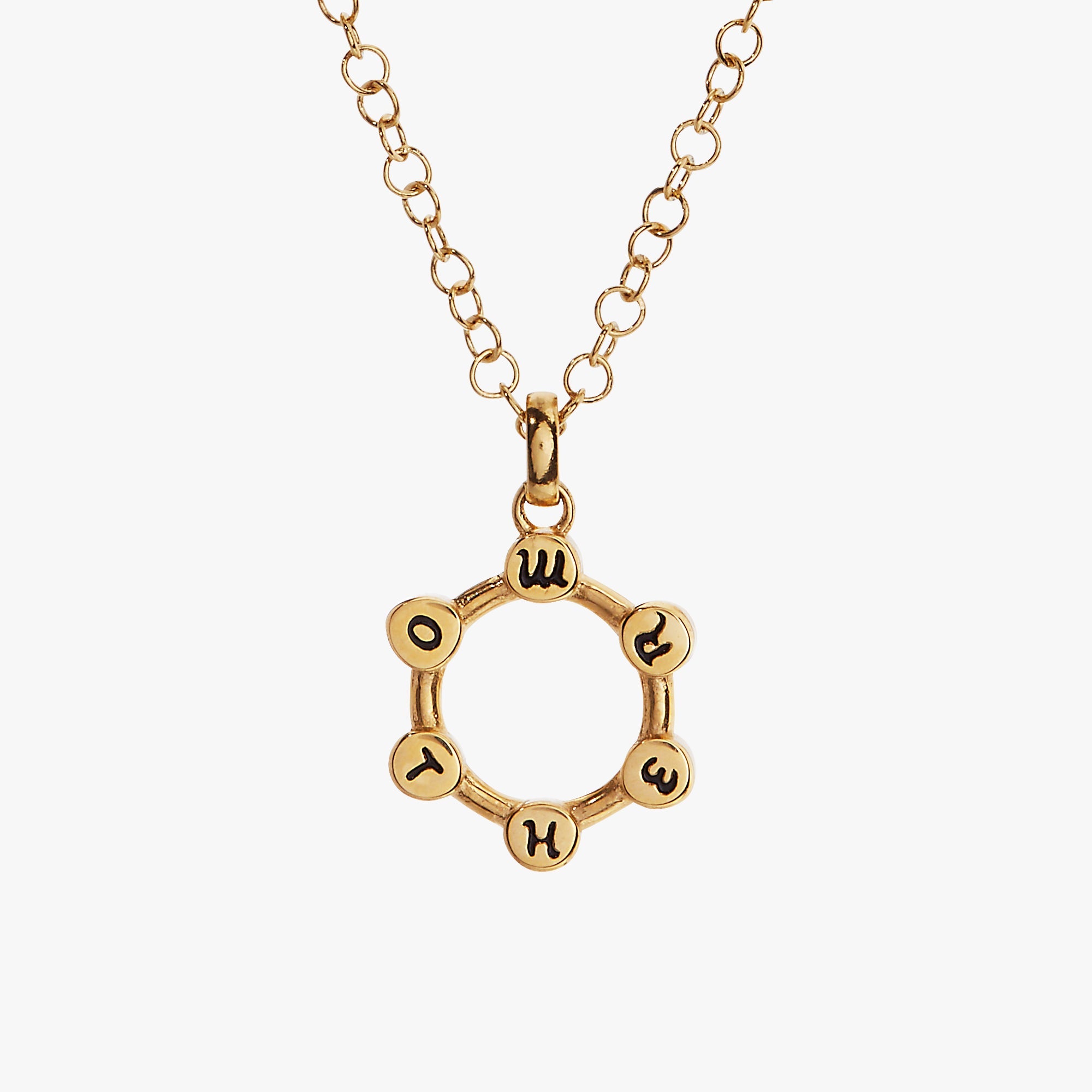 Mother Hidden Message Acrostic Necklace, Necklaces, $ 23.90, A Moment Of Now™