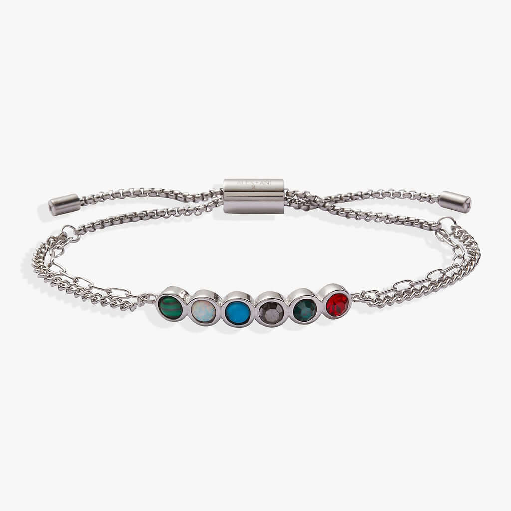 Mother Hidden Message Acrostic Bolo Bracelet, Bracelets, $ 18.90, A Moment Of Now™