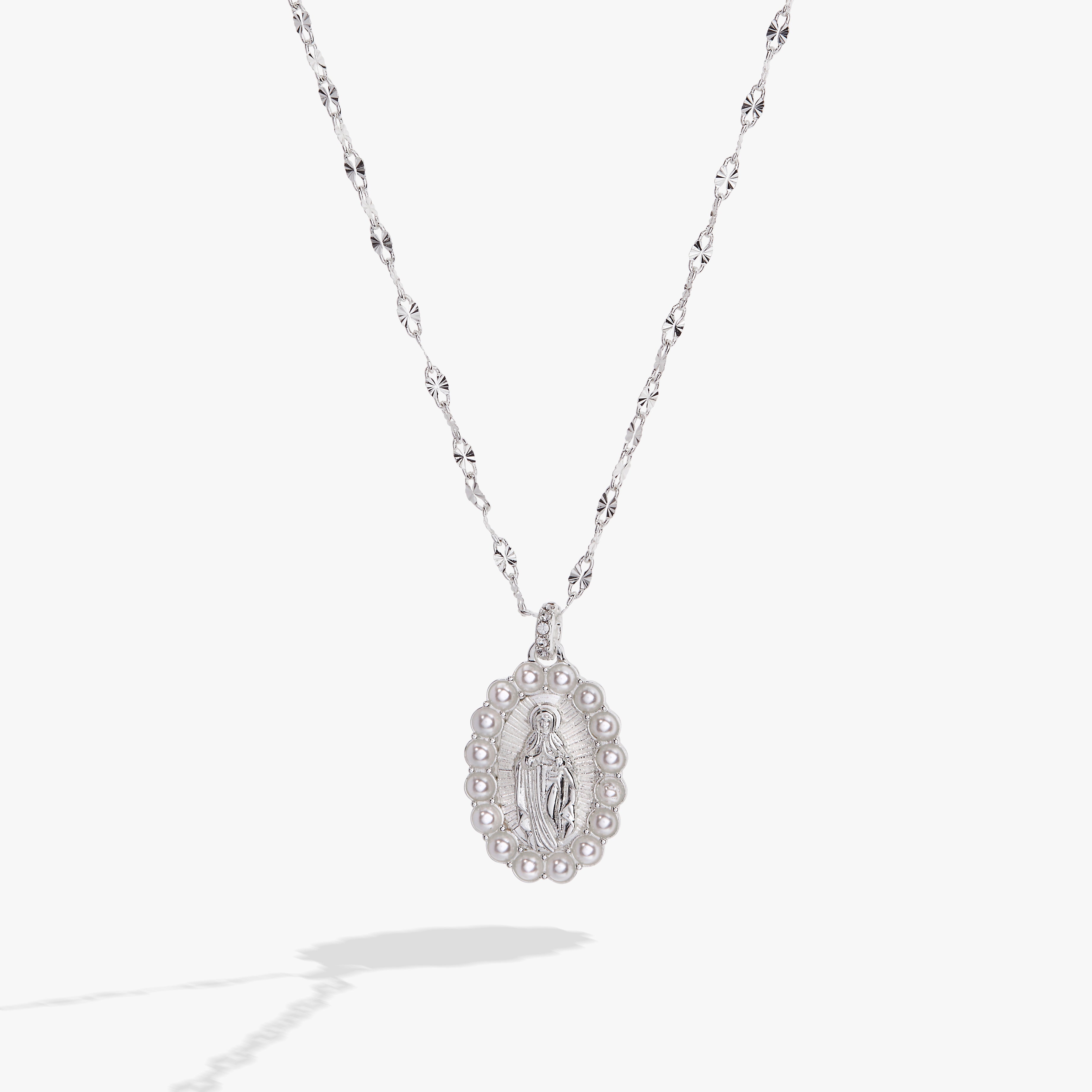 Divine Guides Mary Pendant Necklace, Necklaces, $ 44.00, A Moment Of Now™