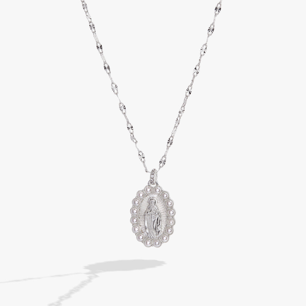 Divine Guides Mary Pendant Necklace, Necklaces, $ 44.00, A Moment Of Now™