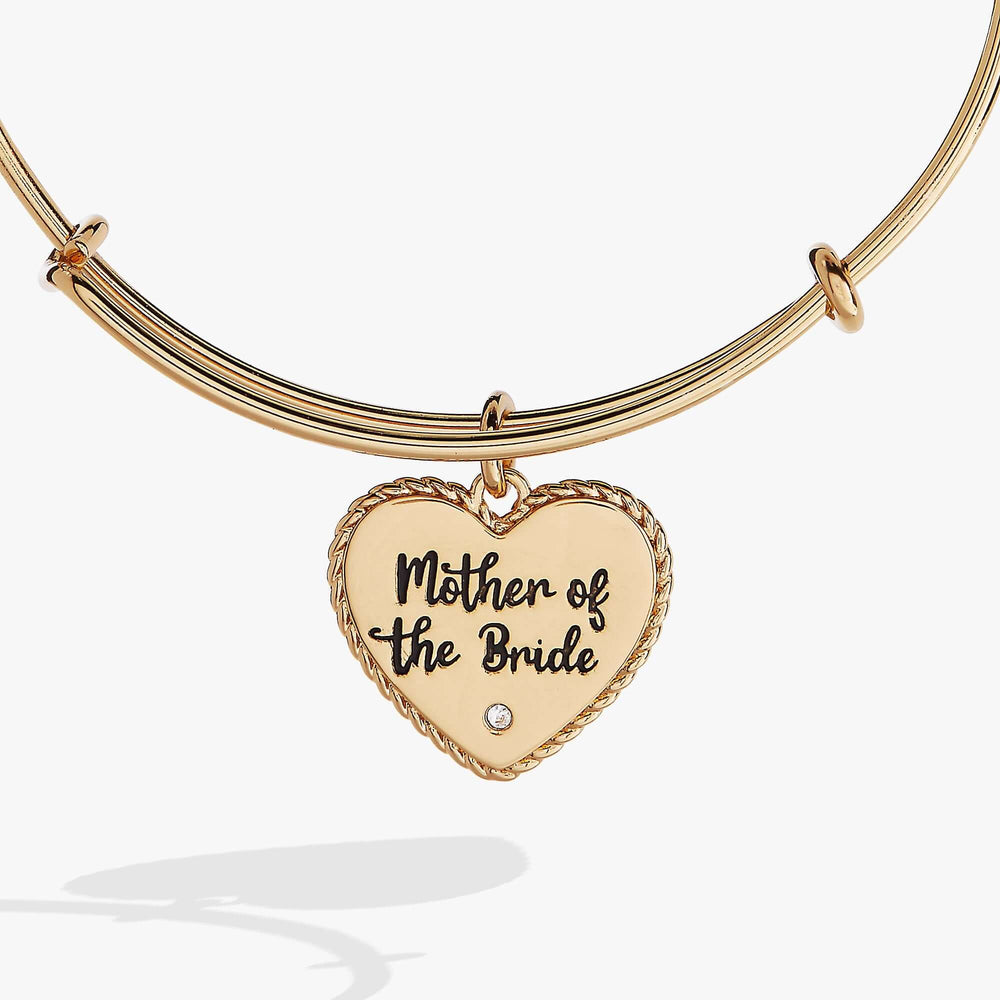 Mother of the Bride Heart Bangle, Bracelets, $ 24.00, A Moment Of Now™