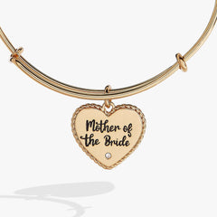Mother of the Bride Heart Bangle, Bracelets, $ 24.00, A Moment Of Now™