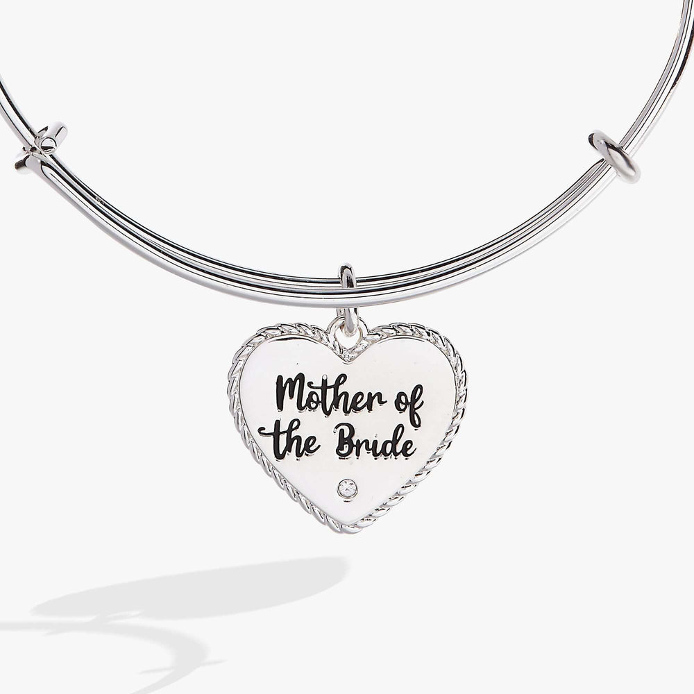Mother of the Bride Heart Bangle, Bracelets, $ 24.00, A Moment Of Now™