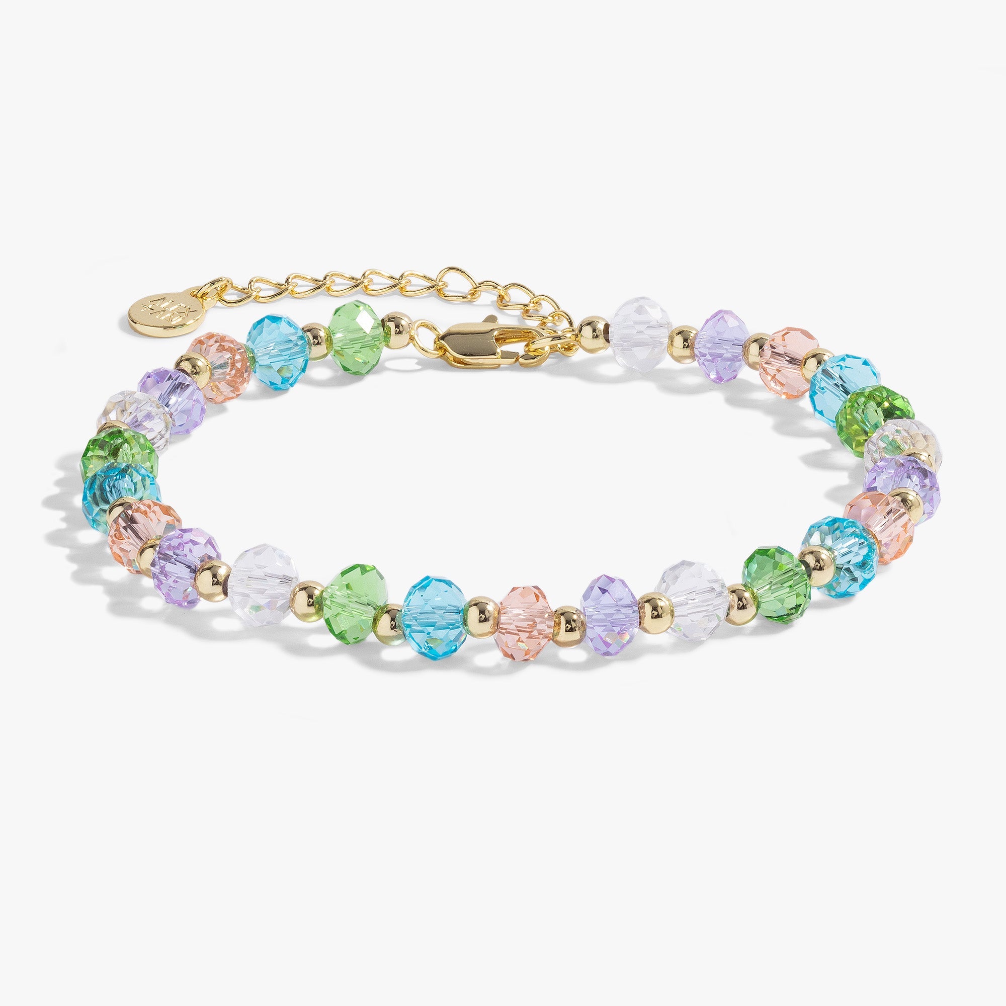 Pastel Crystal Bracelet, Bracelets, $ 34.00, A Moment Of Now™