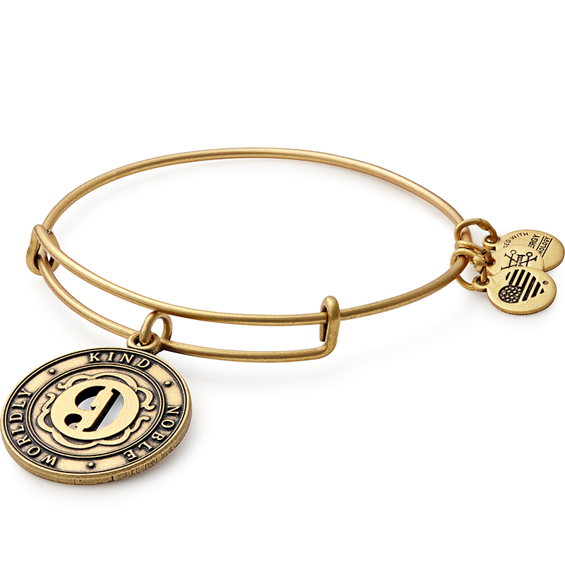 Number 9 Charm Bangle Bracelet | Worldly, Kind, and Noble, Bracelets, $ 9.90, A Moment Of Now™