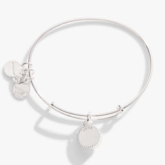 October Birthstone Charm Bangle, Rose, Bracelets, $ 28.00, A Moment Of Now™