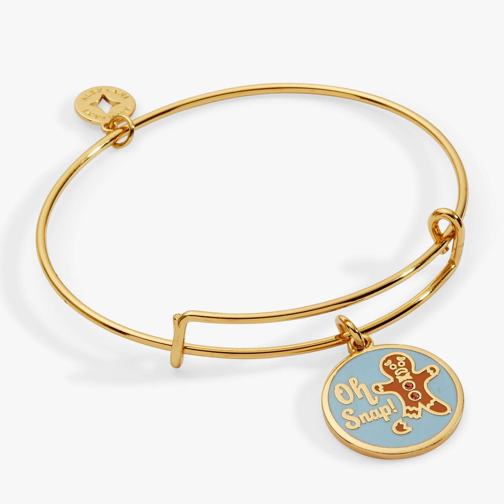 'Oh Snap!' Gingerbread Charm Bangle, Bracelets, $ 28.00, A Moment Of Now™