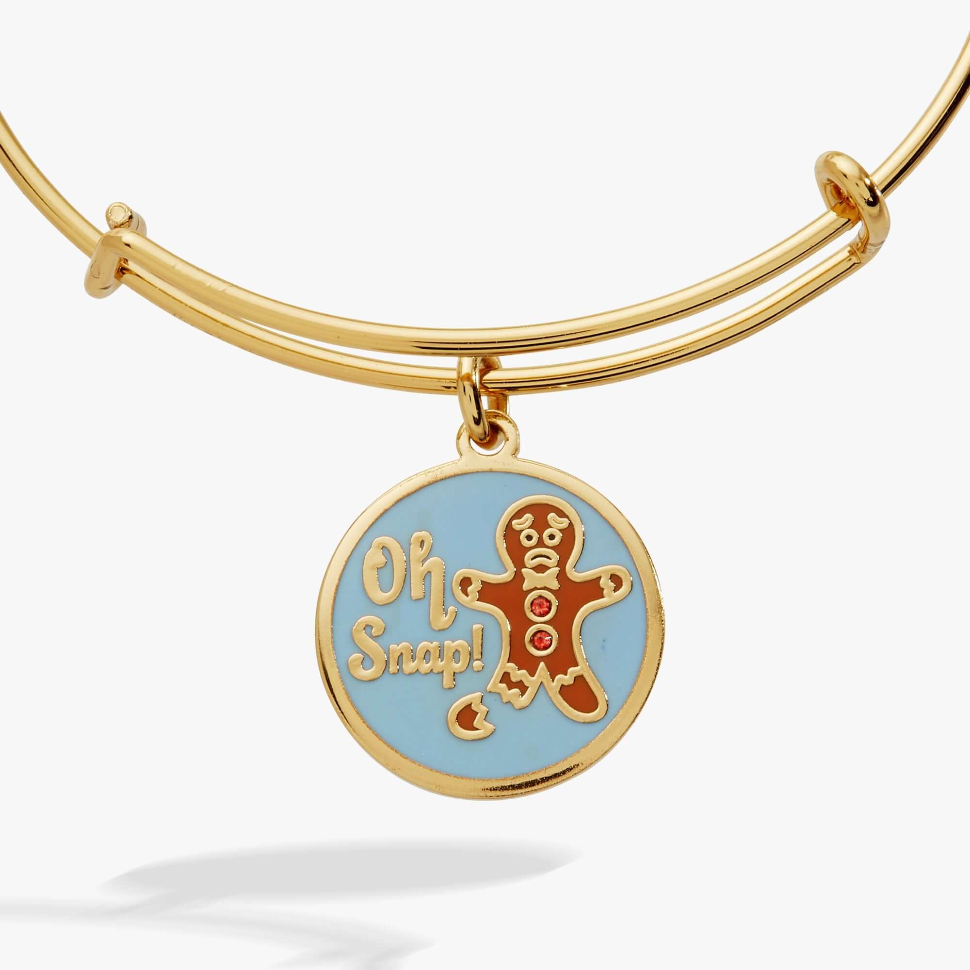 'Oh Snap!' Gingerbread Charm Bangle, Bracelets, $ 28.00, A Moment Of Now™