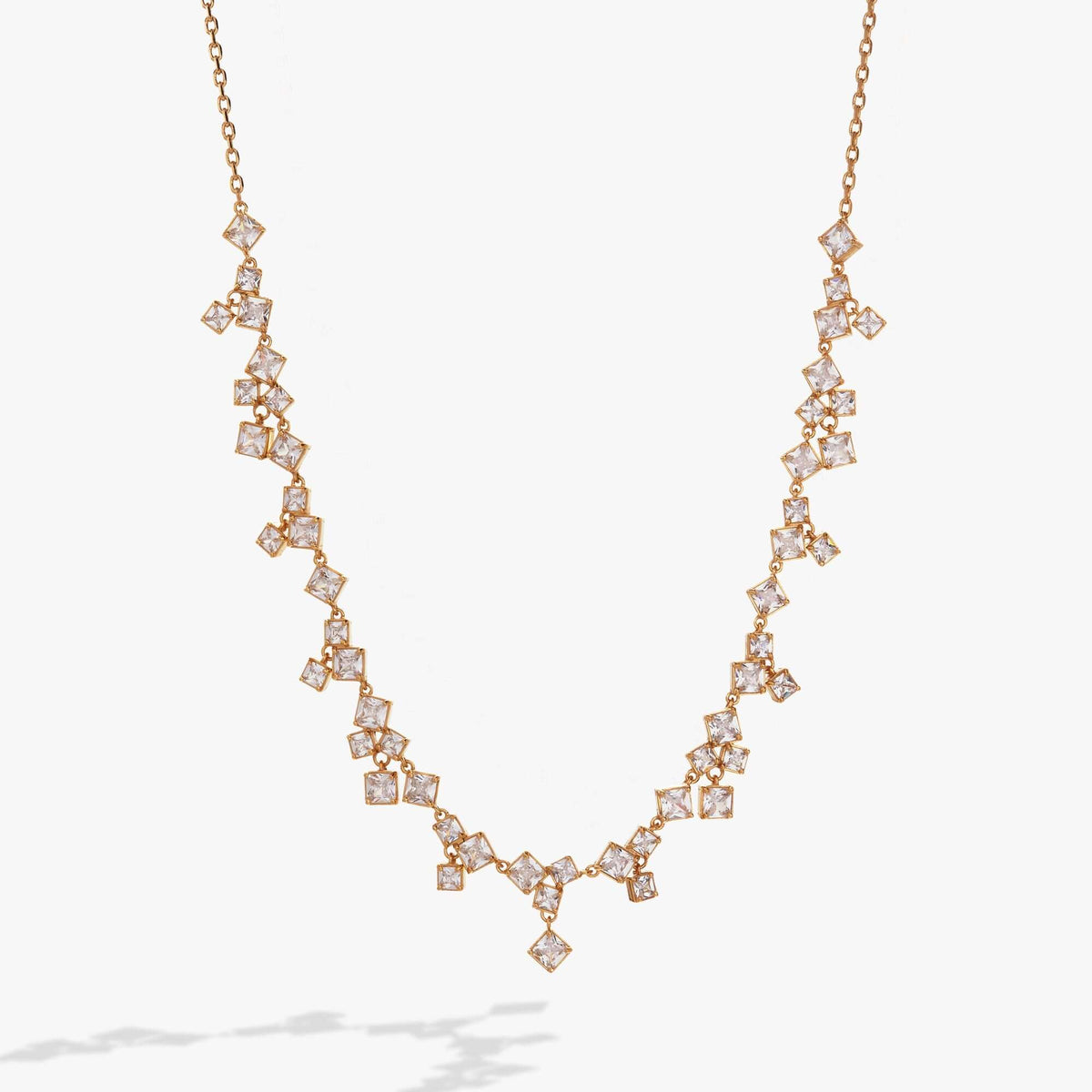 Crystal Chandelier Necklace, Necklaces, $ 54.90, A Moment Of Now™