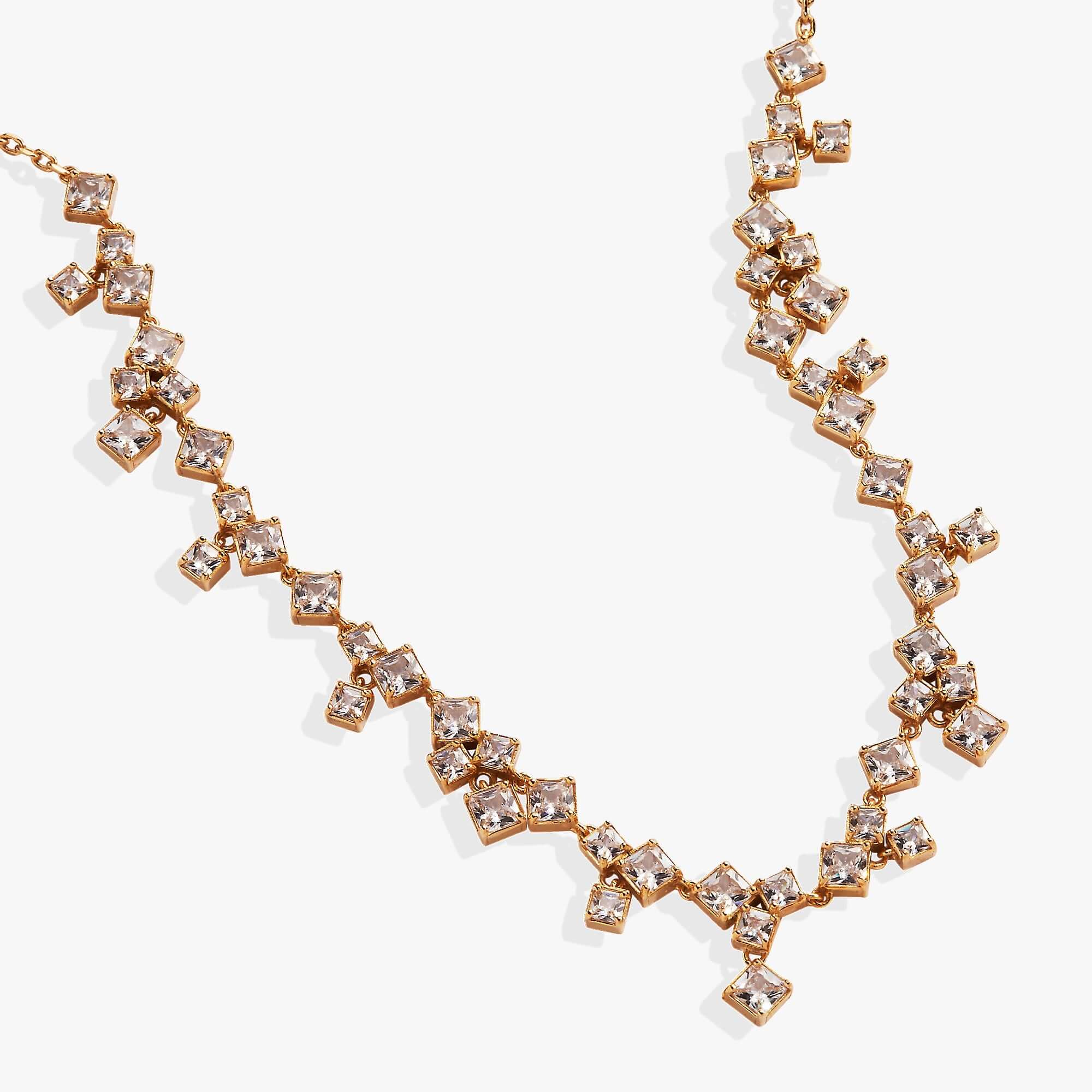 Crystal Chandelier Necklace, Necklaces, $ 54.90, A Moment Of Now™