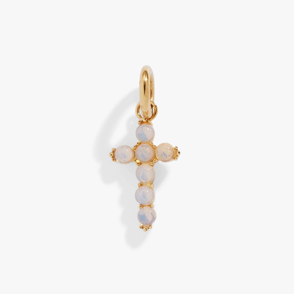 Opal Cross Interchangeable Charm, Charms & Pendants, $ 34.00, A Moment Of Now™