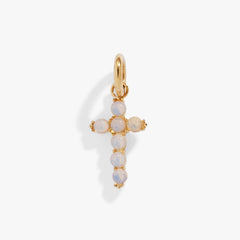 Opal Cross Interchangeable Charm, Charms & Pendants, $ 34.00, A Moment Of Now™