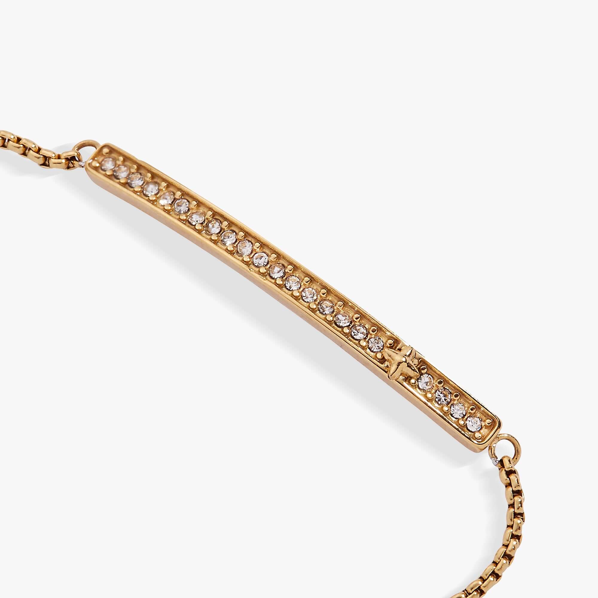 April Everyday Birthstone Pave Bolo Bracelet, Bracelets, $ 38.00, A Moment Of Now™