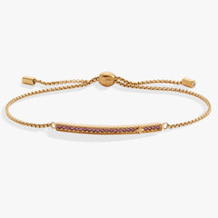 June Everyday Birthstone Pave Bolo Bracelet, Bracelets, $ 38.00, A Moment Of Now™