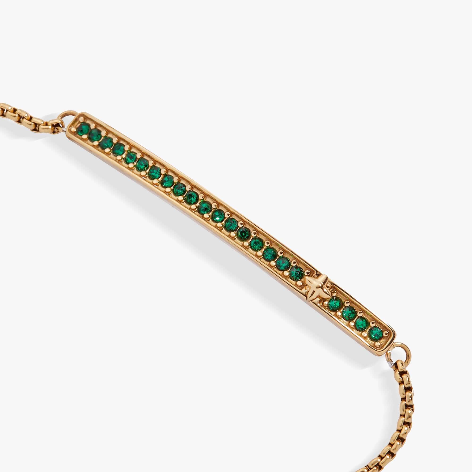May Everyday Birthstone Pave Bolo Bracelet, Bracelets, $ 38.00, A Moment Of Now™