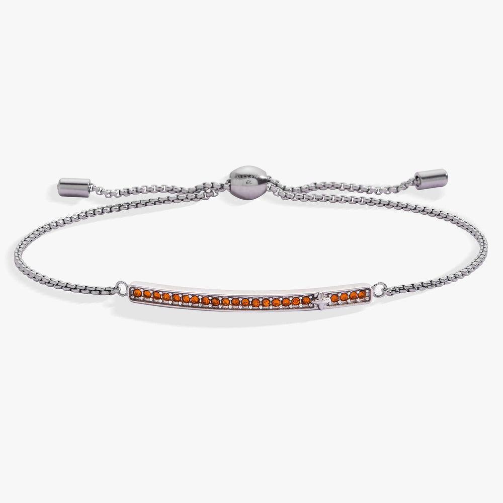 November Everyday Birthstone Pave Bolo Bracelet, Bracelets, $ 38.00, A Moment Of Now™