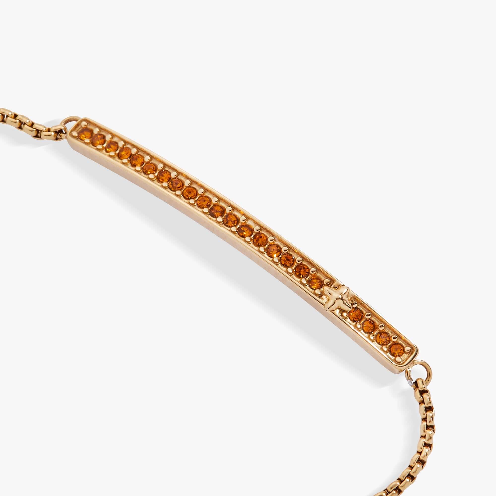 November Everyday Birthstone Pave Bolo Bracelet, Bracelets, $ 38.00, A Moment Of Now™