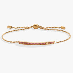 October Everyday Birthstone Pave Bolo Bracelet, Bracelets, $ 38.00, A Moment Of Now™