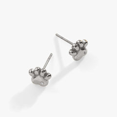 Paw Print Mini Stud Earrings, Earrings, $ 28.00, A Moment Of Now™