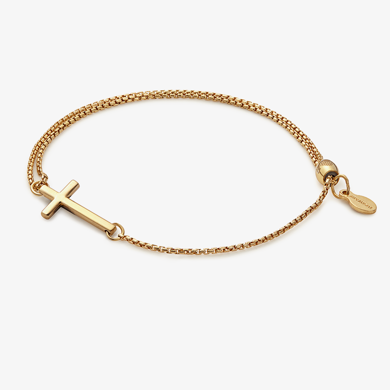 Pull Chain Cross Bracelet, Bracelets, $ 88.00, A Moment Of Now™