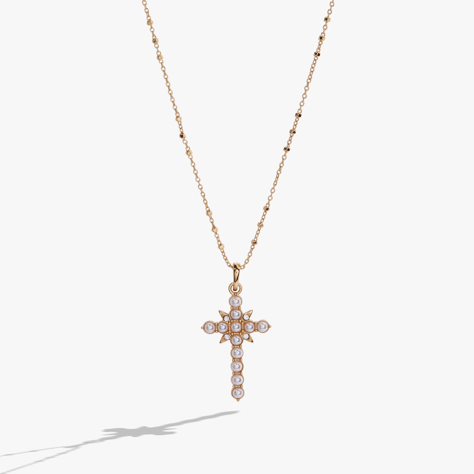 Divine Guides Cross Pendant Necklace, Necklaces, $ 21.90, A Moment Of Now™