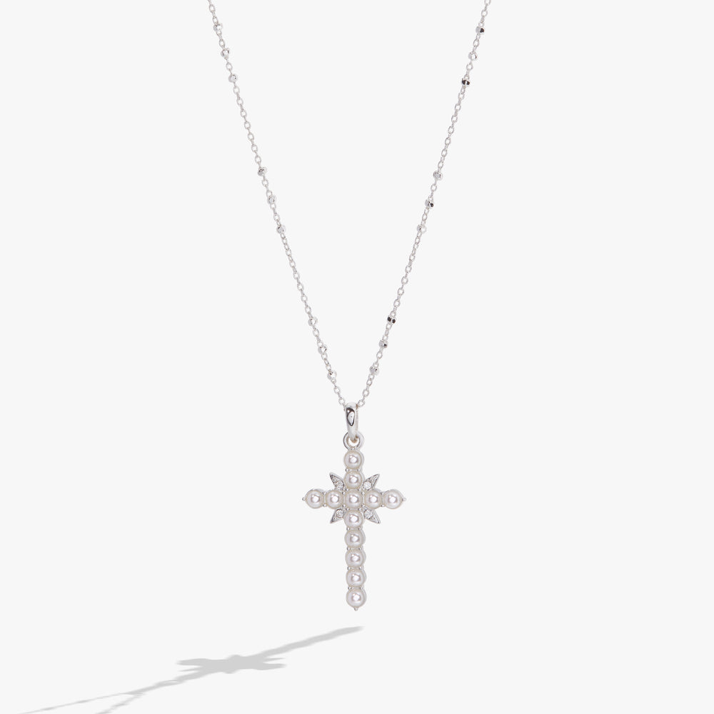 Divine Guides Cross Pendant Necklace, Necklaces, $ 21.90, A Moment Of Now™