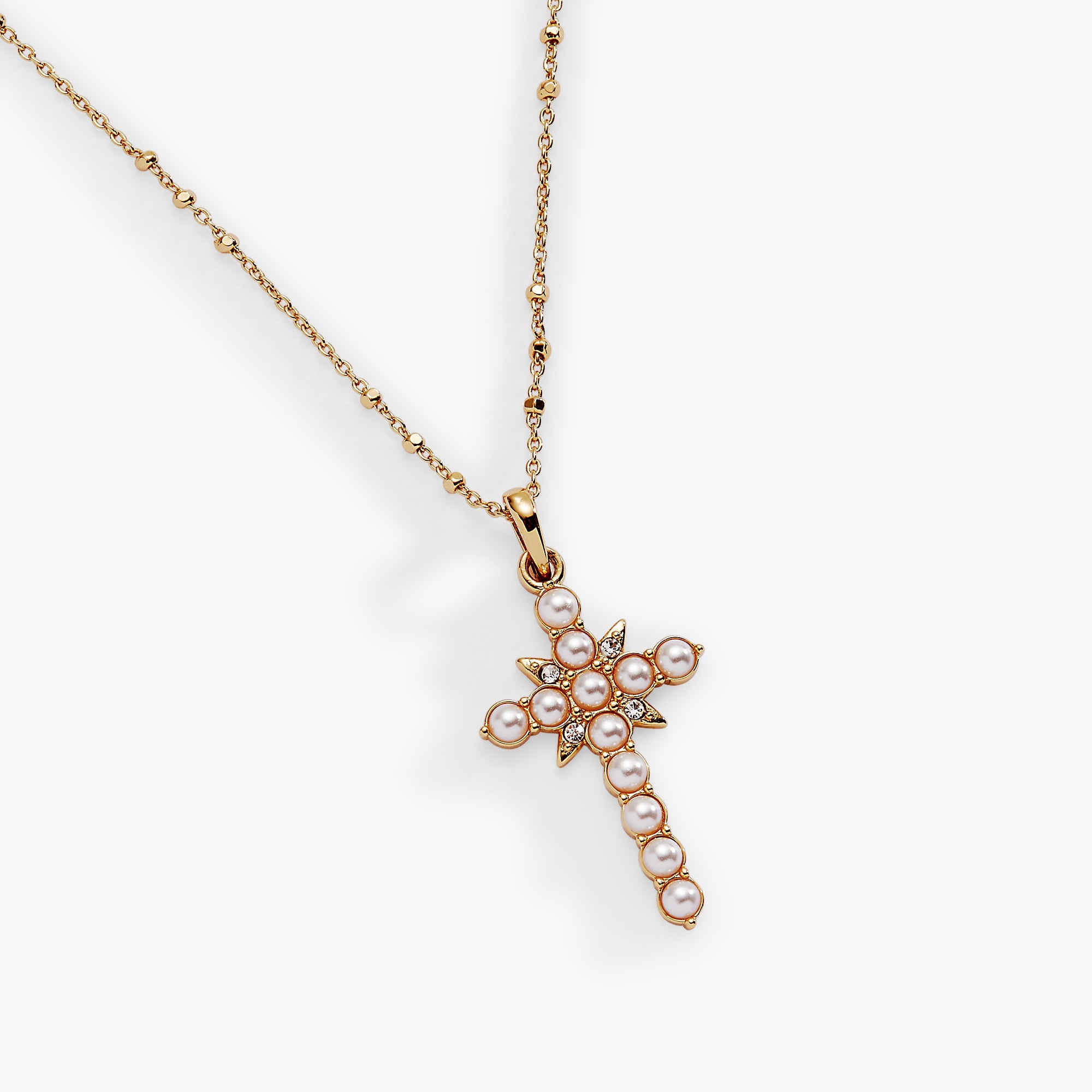 Divine Guides Cross Pendant Necklace, Necklaces, $ 21.90, A Moment Of Now™