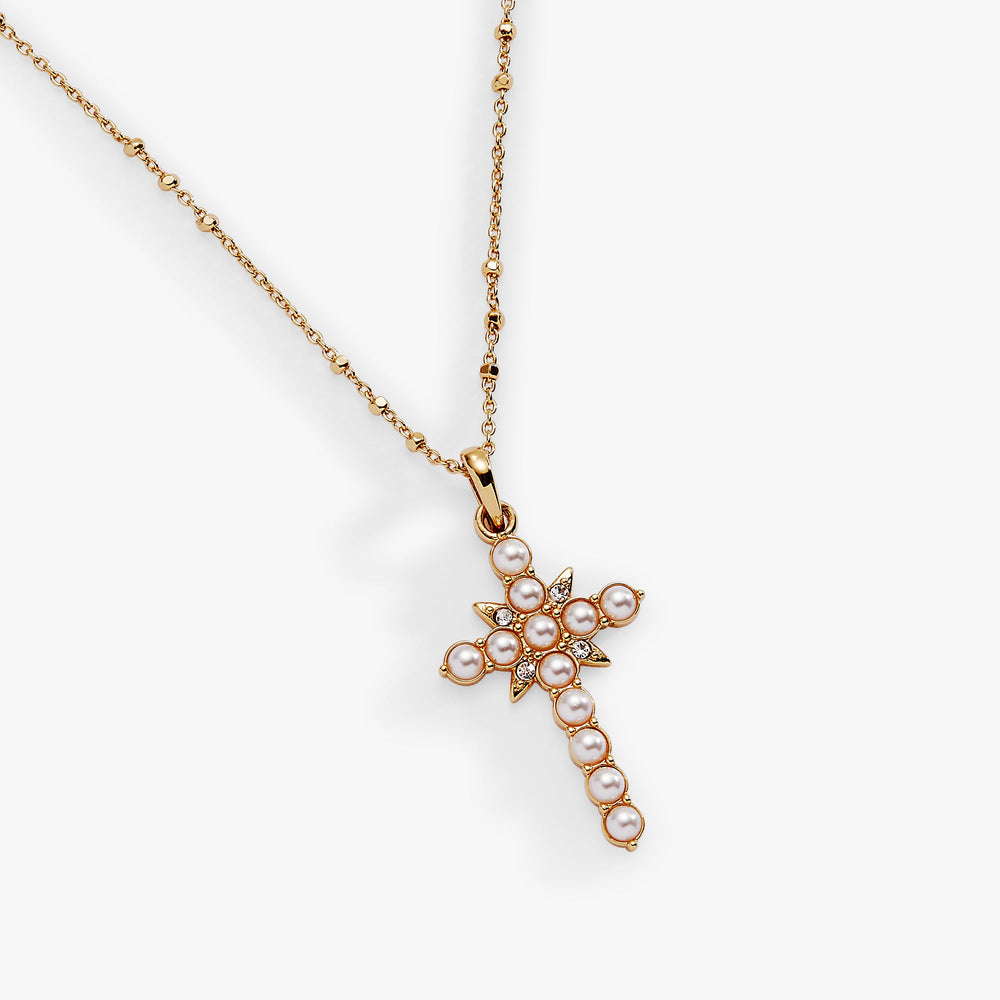 Divine Guides Cross Pendant Necklace, Necklaces, $ 21.90, A Moment Of Now™